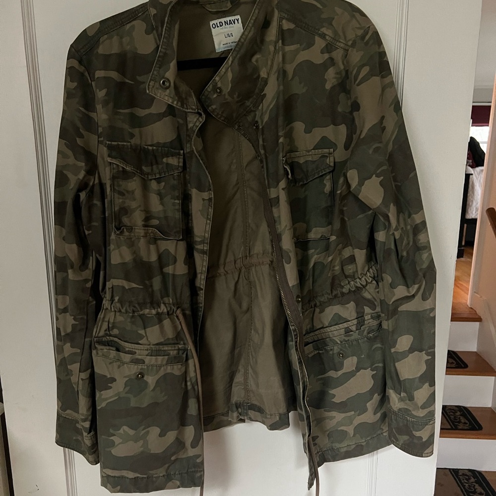 Old Navy Camo Jacket
